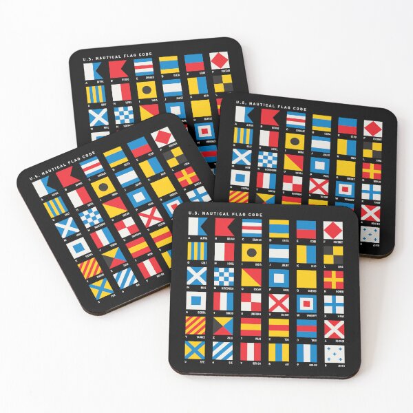 Item preview, Nautical Flags with US Numbers and NATO Phonetic Alphabet designed and sold by The Common Tee.