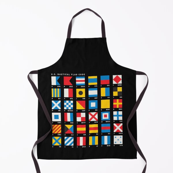 Item preview, Nautical Flags with US Numbers and NATO Phonetic Alphabet designed and sold by The Common Tee.