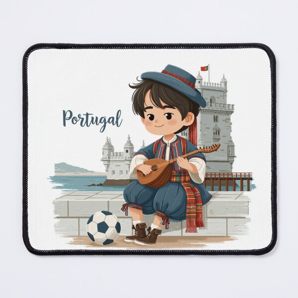 Item preview, Chibi Boy in Traditional Portuguese Outfit designed and sold by KawaiiGeo.