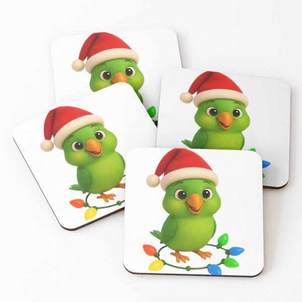 Item preview, Christmas Nematode Parakeet designed and sold by Sillytoe.
