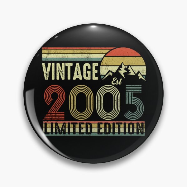 Item preview, Vintage 2005,  21st Birthday Retro Gift Bday Milestone designed and sold by FernaRoje.
