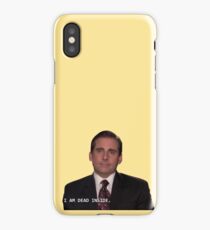 Michael Scott- I am dead inside iPhone Case
