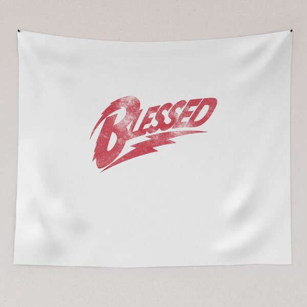 Item preview, Retro Blessed Lightning Bolt Vintage Red designed and sold by The secret storage room.