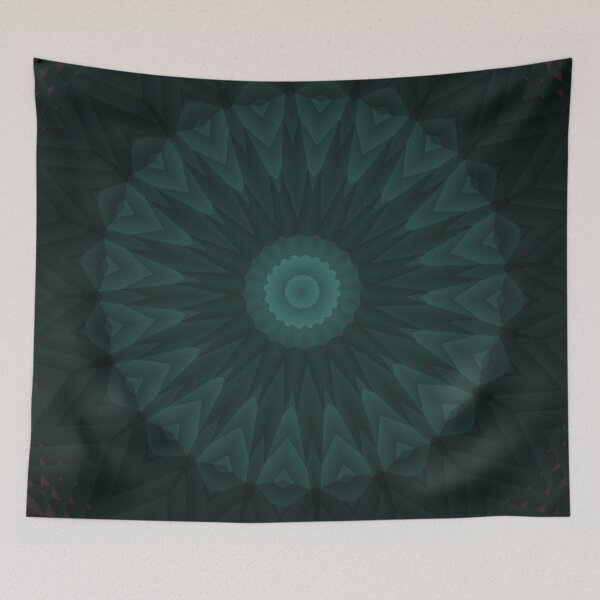 Item preview, Emerald Mandala Radiance designed and sold by IntelliMindDesigns.