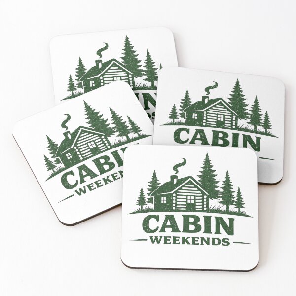 Item preview, Cabin Weekends Rustic Cottage & Camping Design designed and sold by EastEndTownie.