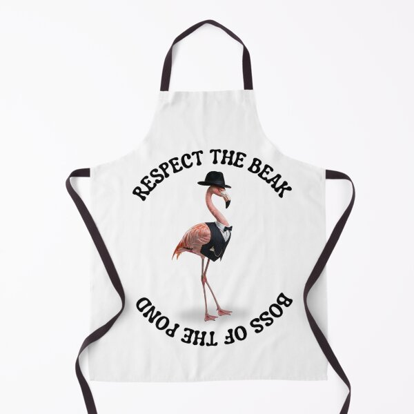 Item preview, Respect The Beak - Gangster Flamingo boss designed and sold by Violet-Forge.
