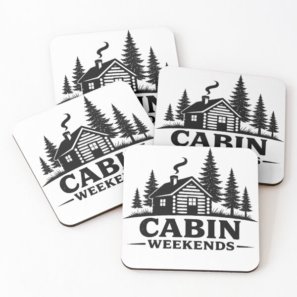 Item preview, Cabin Weekends Rustic Cottage & Camping Design designed and sold by EastEndTownie.
