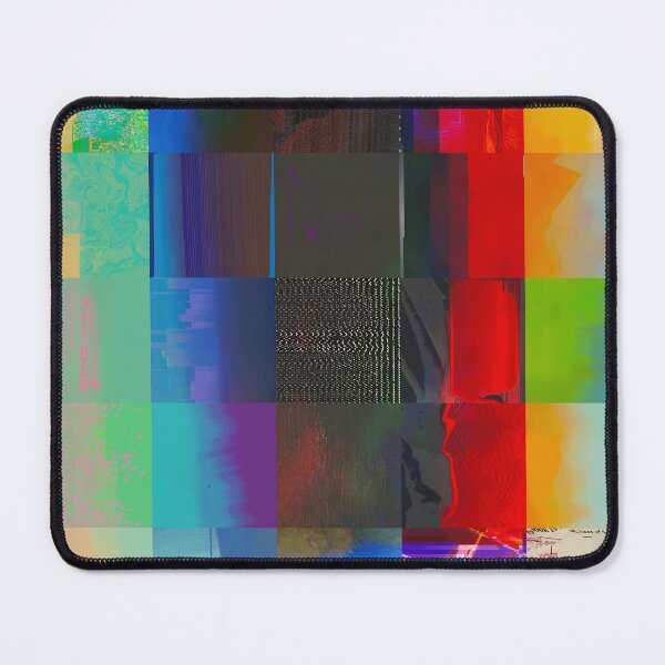 Item preview, 1D2781C6 Vibrant Retro Digital Glitch Art Abstract Grid Design designed and sold by Terry Bain.