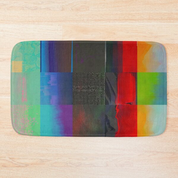 Item preview, 1D2781C6 Vibrant Retro Digital Glitch Art Abstract Grid Design designed and sold by Terry Bain.