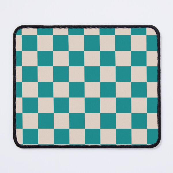 Item preview, Teal and Sand Checkered Phone Case for Teens and Girls | Minimalist Teal and Sand Checkerboard Journal Gift for Students or Teachers | Cute Coastal Checkers Tote Bag for Mom or Grandma designed and sold by VivaFy.