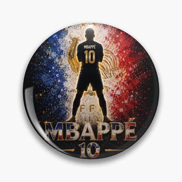 Item preview, Kylian Mbappé France Football Inspired Design Collection designed and sold by TheJobbr.