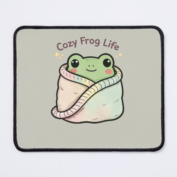 Item preview, Cozy Frog Life Introvert Kawaii Hoodie Design | Cozy Life Shirt designed and sold by Arties4Bread⭐⭐⭐⭐⭐.