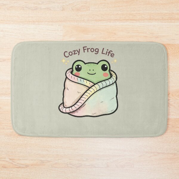 Item preview, Cozy Frog Life Introvert Kawaii Hoodie Design | Cozy Life Shirt designed and sold by Arties4Bread⭐⭐⭐⭐⭐.