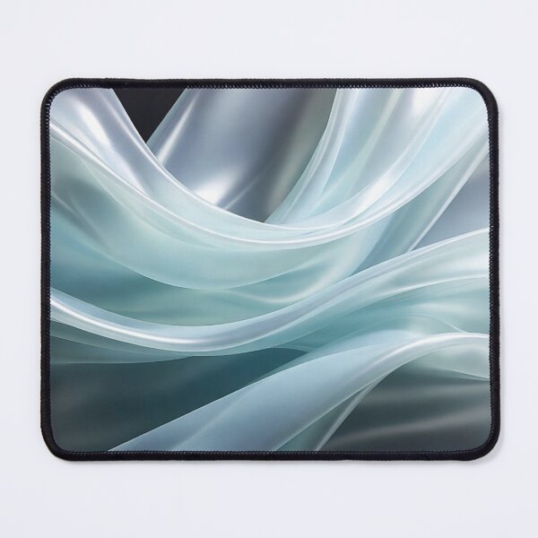 Item preview, Blue Flowing Silk Abstract Pattern designed and sold by IntelliMindDesigns.