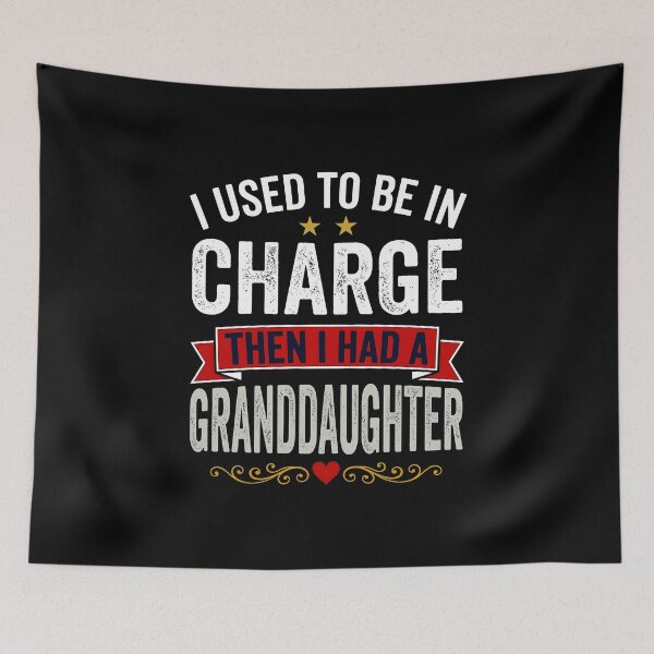 Item preview, I Used to Be in Charge Then I Had A Granddaughter  designed and sold by gear-posters.