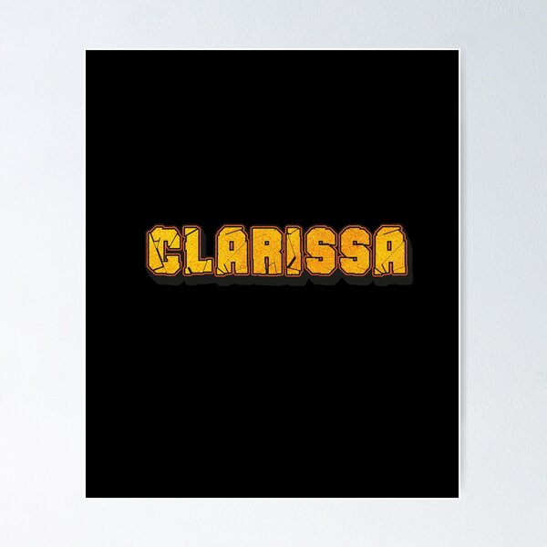 Item preview, Clarissa Personalized Name - Cool & Funny Custom Gift for Women and Girls designed and sold by Oussinc.
