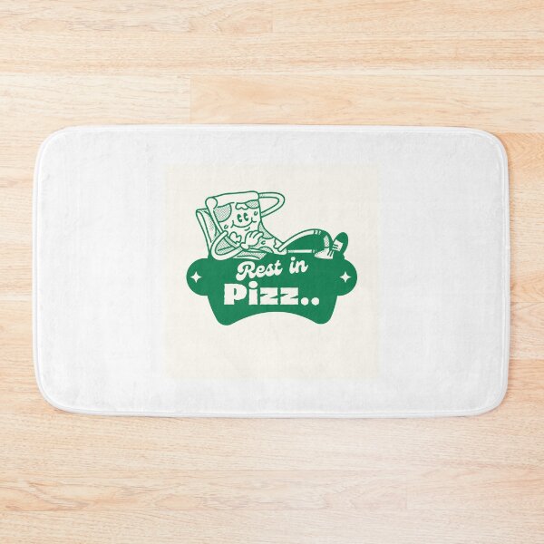 Item preview, Rest in peace pizza design designed and sold by Shey-B.