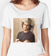 Johnny Depp Women's Relaxed Fit T-Shirt