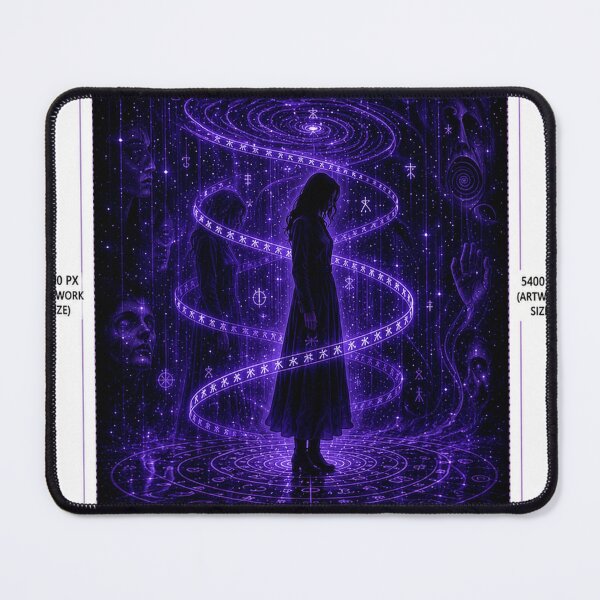 Item preview, Surreal Purple Cosmic Ritual  designed and sold by Sennie.