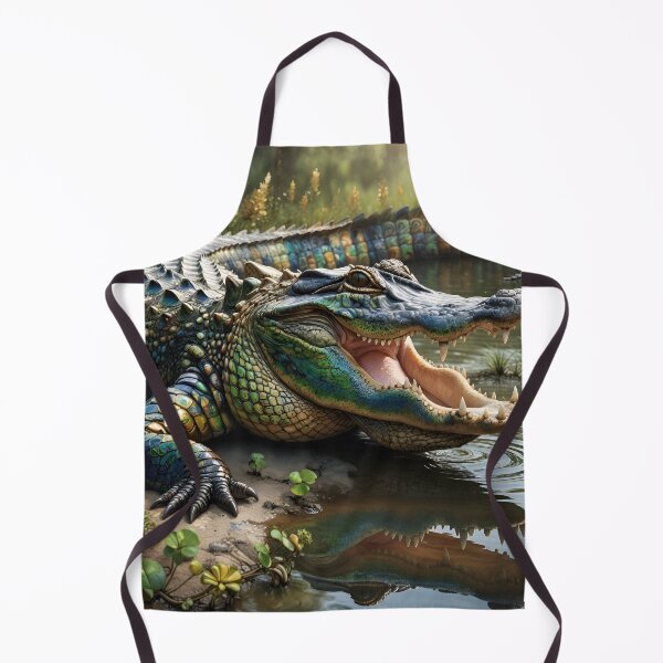 Item preview, Alligator at the Waters Edge designed and sold by TinCatOutPost.