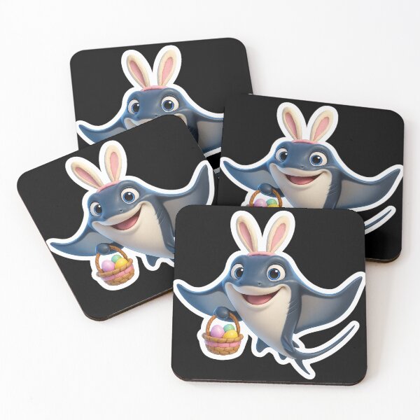 Item preview, Easter Manta Ray designed and sold by Sillytoe.