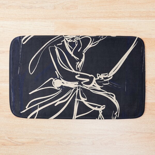 Item preview, Calico Jack - Blue Abstract Art designed and sold by shadow-bloom.