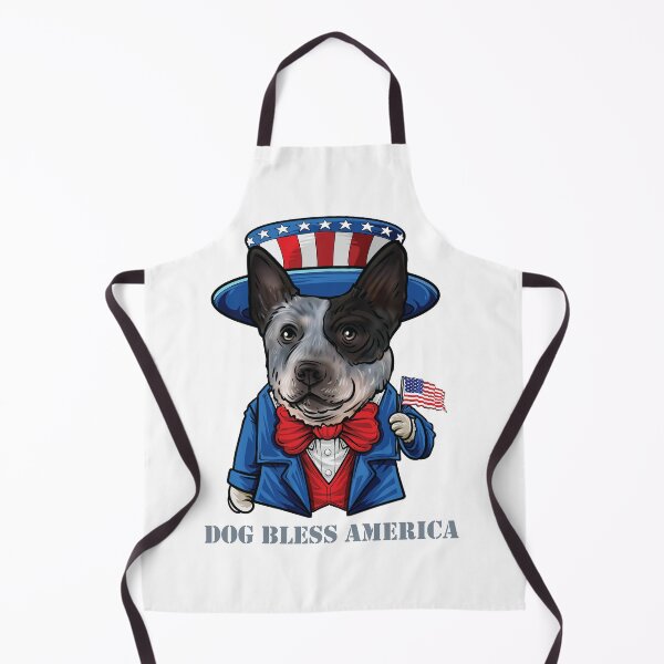 Item preview, Australian Cattle Dog Bless America designed and sold by whyitsme.
