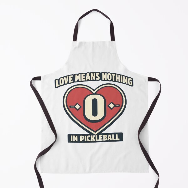 Item preview, Love Means Nothing Pickleball Score Pun designed and sold by gagepd.
