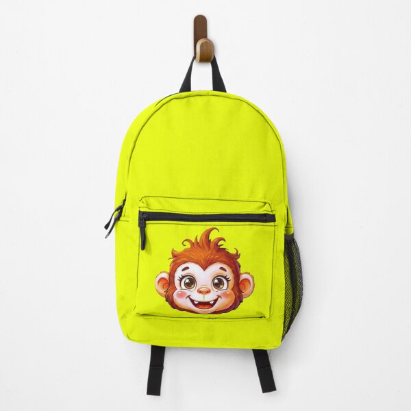 Item preview, Digital portrait of a smiling young monkey designed and sold by Giusee-p.