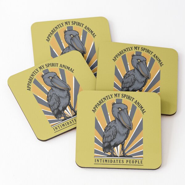 Item preview, Shoebill Stork Apparently My Spirit Animal Intimidates People designed and sold by Max Store.