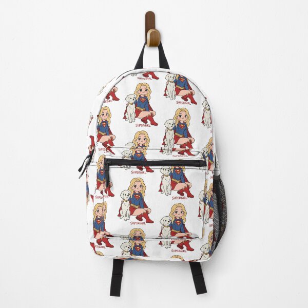 Item preview, Title: Kawaii Galactic Duo – Supergirl & Krypto designed and sold by What you are is Beautiful.