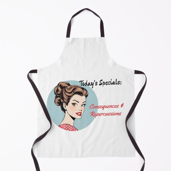 Item preview, Consequences and Repercussions Sarcastic Retro Pop Art designed and sold by BackwoodsFeral.