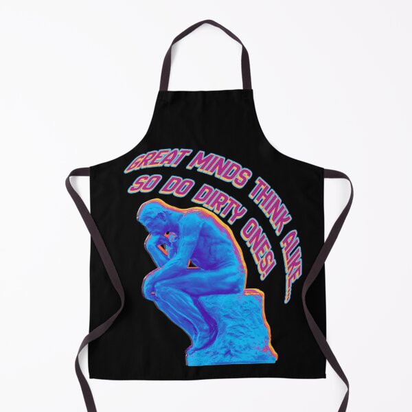 Item preview, Great minds think alike... So do dirty ones! designed and sold by FeralCatDad.