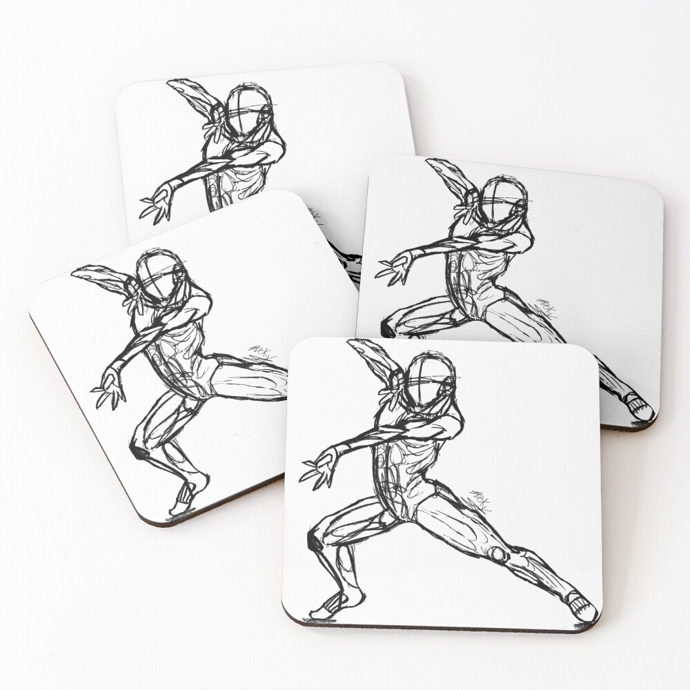Item preview, Coasters (Set of 4) designed and sold by StyxStore.