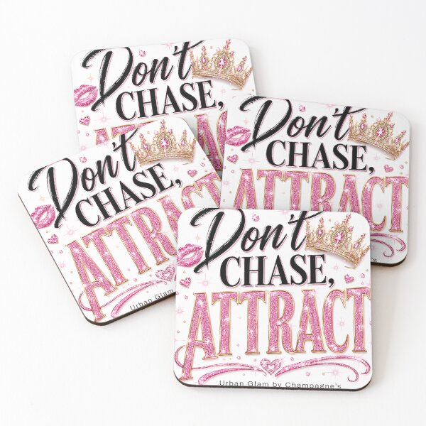 Item preview, Don't Chase, Attract designed and sold by ChampagnFashion.
