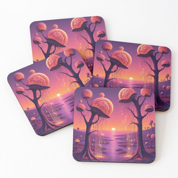 Item preview, Brain Forest Sunset designed and sold by CuriousEcho.