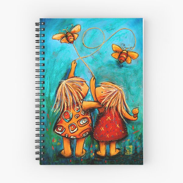 Item preview, Forever Friends Blue Skies Kite Flying designed and sold by Karin Taylor.