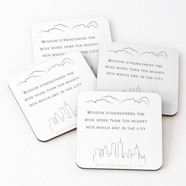 Item preview, Ecclesiastes 7:19 designed and sold by Undonemadenew.