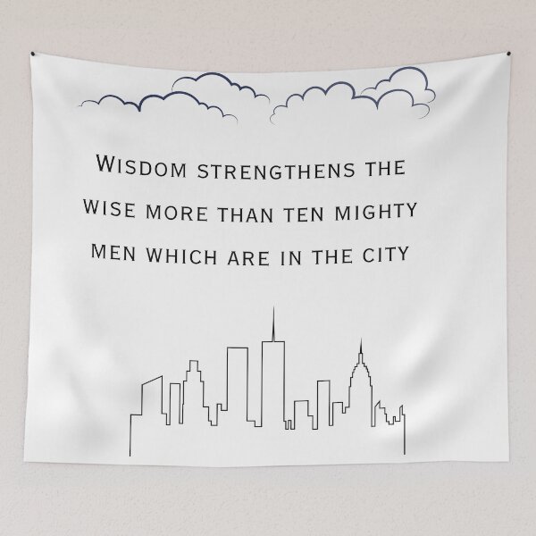 Item preview, Ecclesiastes 7:19 designed and sold by Undonemadenew.