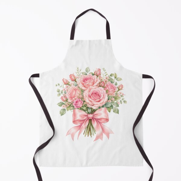 Item preview, Coquette Pink Roses Bouquet Bow Sticker designed and sold by CoquetteBySofia.