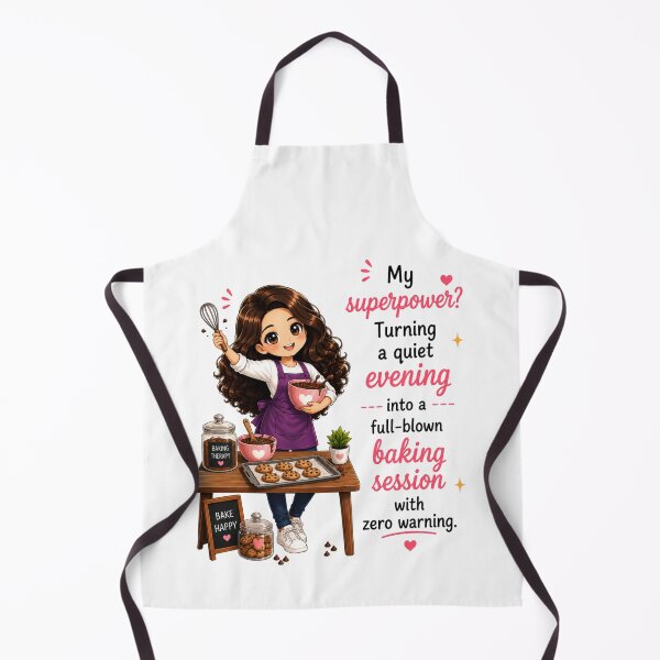 Item preview, My Superpower? Turning a Quiet Evening Into a Full-Blown Baking Session With Zero Warning designed and sold by thecookiegallery.