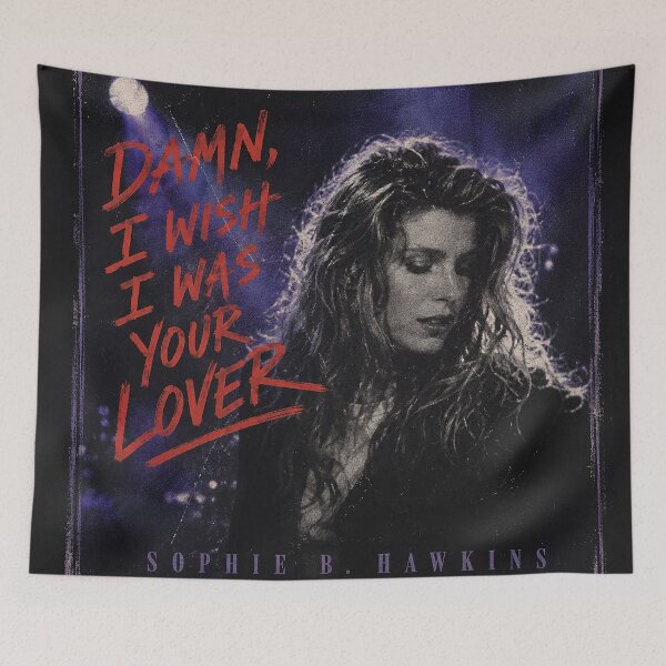 Item preview, Sophie B. Hawkins Damn I Wish I Was Your Lover Shirt | Retro 90s Music Aesthetic Tee | Moody VH1 Style Alternative Pop Graphic designed and sold by DiamondSkyShirt.