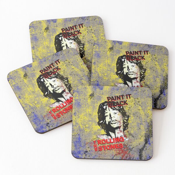 Item preview, Póster retro de rock de Mick Jagger y The Rolling Stones - Gráfico estilo grunge designed and sold by surmind.