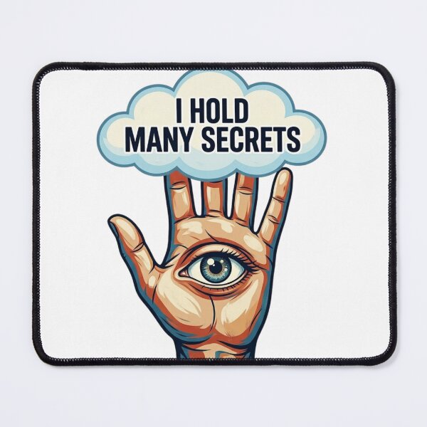 Item preview, Mystic Hand with Eye Surreal Cloud Graphic Art designed and sold by rich-moda.