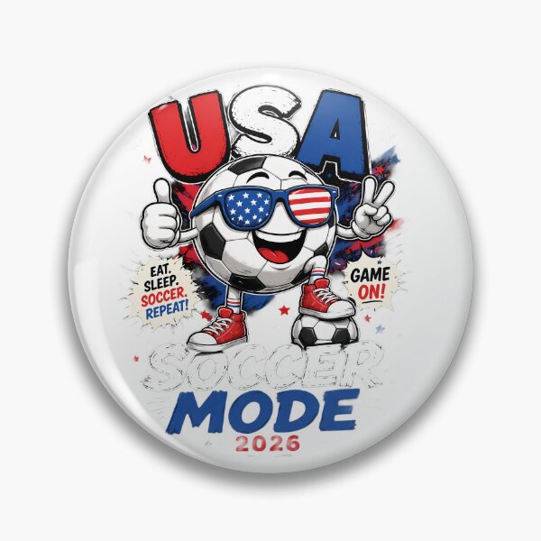 Item preview, USA Soccer Mode 2026 designed and sold by SupernovaNote.