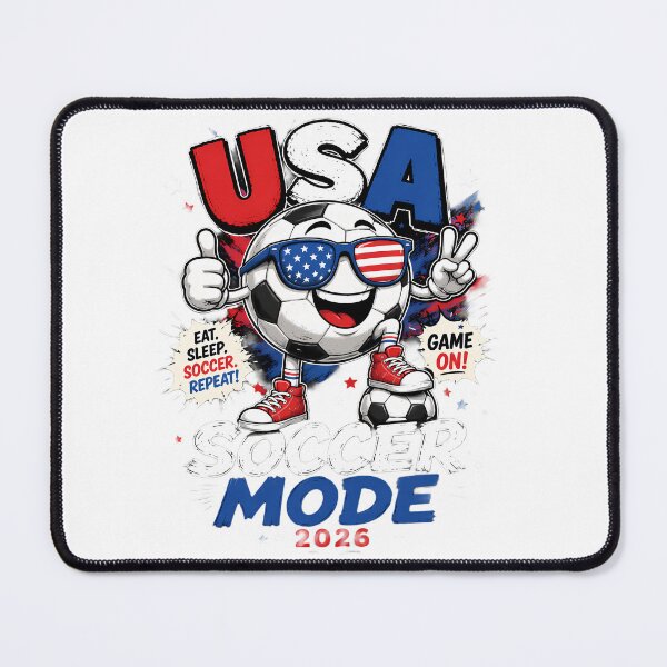 Item preview, USA Soccer Mode 2026 designed and sold by SupernovaNote.