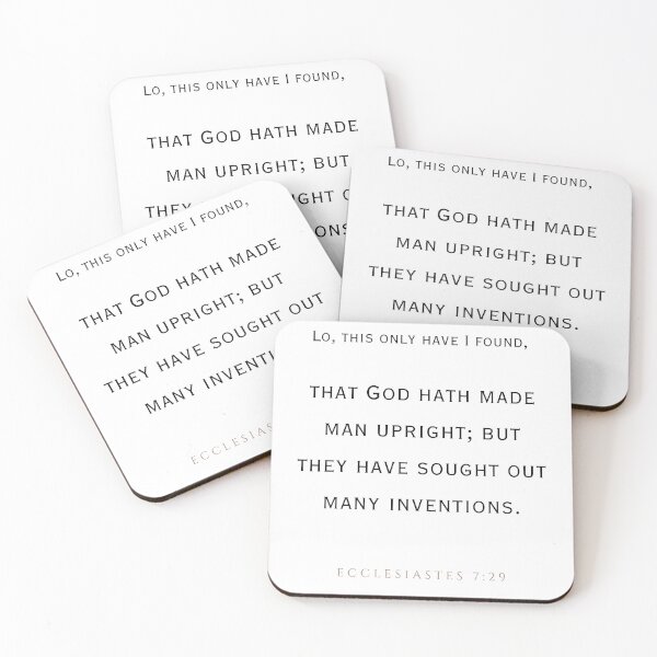 Item preview, Ecclesiastes 7:29 designed and sold by Undonemadenew.