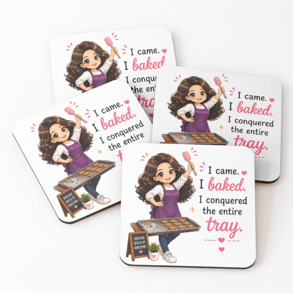 Item preview, I Came. I Baked. I Conquered the Entire Tray. designed and sold by thecookiegallery.