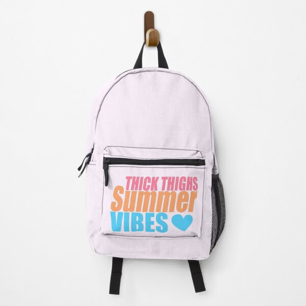 Item preview, Thick Thighs Summer Vibes Bold Stacked Heart designed and sold by Somethings Wicked.