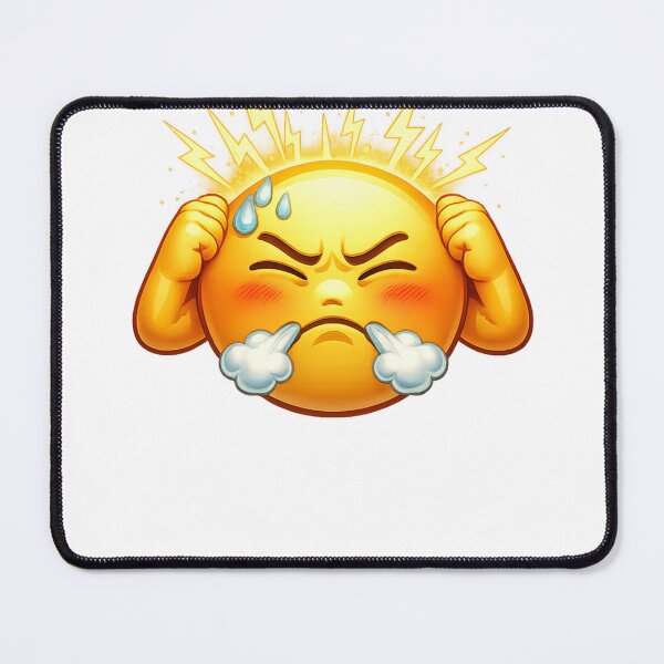 Item preview, Trying to Be Productive Like... Funny Stressed Emoji Meme designed and sold by ViralStickShop.